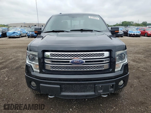 2013 Ford F-150 XL with VIN 1FTFW1ET8DFB03249, listed as a Copart auction lot 57122515 with 113,124 mi miles and Salvage title. Bid and sale history available at DreamBid. Image 5.