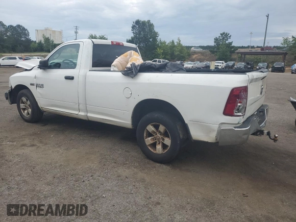 2016 Ram 1500 Tradesman with VIN 3C6JR7DT9GG262927, listed as a Copart auction lot 54697925 with 144,509 mi miles and Salvage title. Bid and sale history available at DreamBid. Image 2.