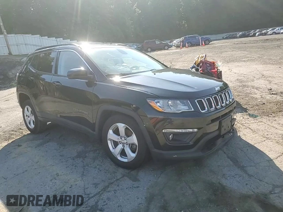 2019 Jeep Compass Latitude z VIN 3C4NJDBB5KT776588, wystawiony jako Copart lot #63143405 z przebiegiem 55 359 mil mil oraz Szkoda całkowita • Salvage title. Historia ofert i sprzedaży dostępna na DreamBid. Obrazek 15.