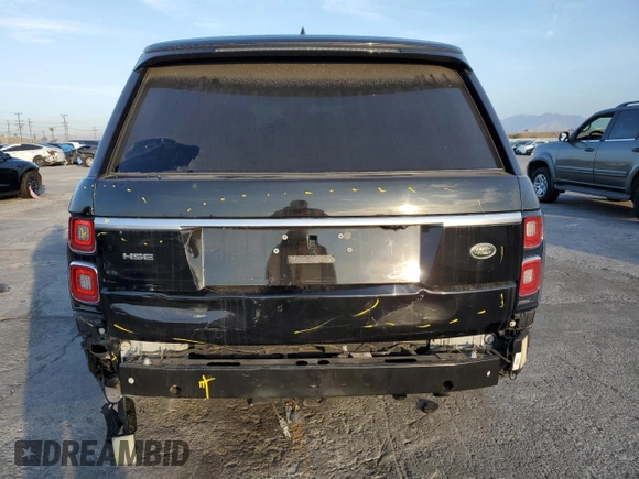 2018 Land Rover Range Rover HSE с VIN SALGS2SV3JA505192, выставлен на аукционе Copart как лот 42249675 с пробегом 99 777 миль миль и Списание • Salvage title. История ставок и продаж доступна на DreamBid. Изображение 6.