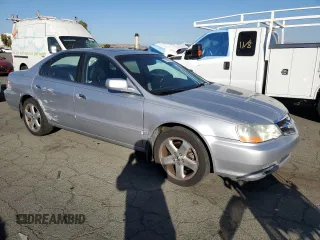 2002 Acura TL Type S w/Navigation with VIN 19UUA56982A035837, listed as a Copart auction lot 79506194 with 201,706 mi miles and Salvage Title. Bid and sale history available at carsss.com. Image 4.