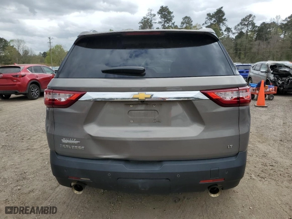 2018 Chevrolet Traverse LT Cloth with VIN 1GNERGKW0JJ121345, listed as a Copart auction lot 49856335 with 167,732 mi miles and Salvage Title. Bid and sale history available at carsss.com. Image 6.
