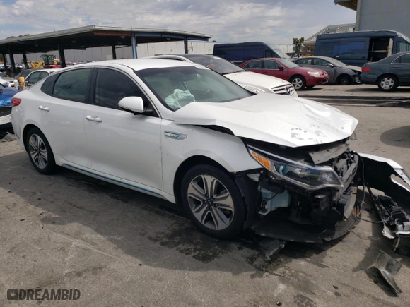 2019 Kia Optima Plug-In Hybrid EX with VIN KNAGV4LD7K5031982, listed as a Copart auction lot 60546684 with NaN miles and Salvage Title. Bid and sale history available at carsss.com. Image 4.