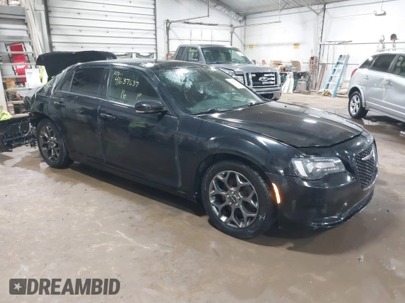 2016 Chrysler 300 with VIN 2C3CCAGG6GH287822, listed as a IAAI auction lot 41637637 with 125,604 mi miles. Bid and sale history available at carsss.com. Image 1.