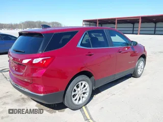 2021 Chevrolet Equinox LT z VIN 2GNAXUEV2M6108703, wystawiony jako IAAI lot #41965639 z przebiegiem 122 160 mil mil oraz . Historia ofert i sprzedaży dostępna na DreamBid. Obrazek 4.
