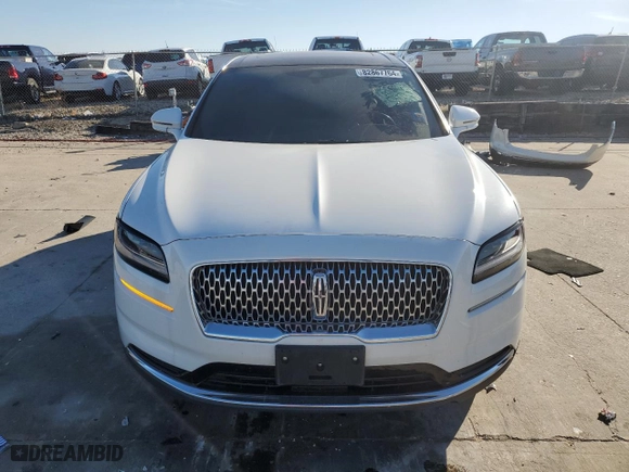 2021 Lincoln Nautilus Reserve with VIN 2LMPJ6K92MBL10682, listed as a Copart auction lot 82867764 with 45,078 mi miles and Salvage Title. Bid and sale history available at carsss.com. Image 5.
