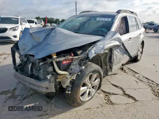 2011 Subaru Outback Limited Power Moon with VIN 4S4BRDLC6B2345239, listed as a Copart auction lot 61475115 with 143,650 mi miles and Salvage title. Bid and sale history available at DreamBid. Image 1.