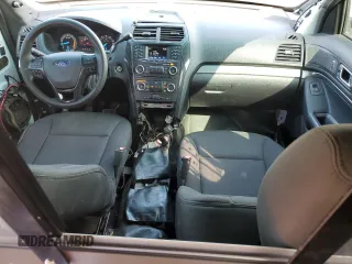 2016 Ford Utility Police Interceptor with VIN 1FM5K8AT7GGB07034, listed as a Copart auction lot 76982134 with 113,556 mi miles and Salvage Title. Bid and sale history available at carsss.com. Image 8.