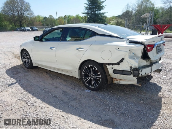 2017 Nissan Maxima S with VIN 1N4AA6AP8HC417480, listed as a IAAI auction lot 41995301 with 183,173 mi miles and . Bid and sale history available at DreamBid. Image 3.