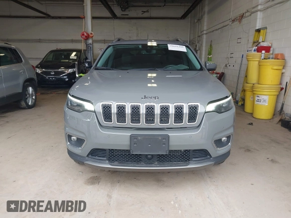 2021 Jeep Cherokee Limited with VIN 1C4PJMDX7MD165682, listed as a IAAI auction lot 39691189 with 47,112 mi miles and . Bid and sale history available at DreamBid. Image 12.