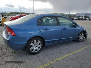 2007 Honda Civic Sdn LX with VIN 1HGFA16507L097016, listed as a Copart auction lot 51979795 with 153,512 mi miles and Salvage Title. Bid and sale history available at carsss.com. Image 3.