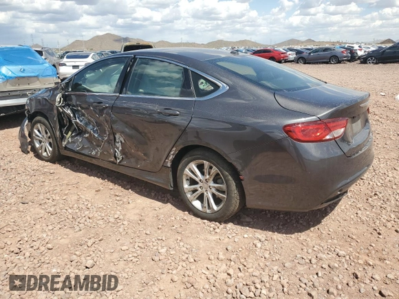 2015 Chrysler 200 Limited with VIN 1C3CCCAB6FN653373, listed as a Copart auction lot 51637675 with 191,098 mi miles and Salvage Title. Bid and sale history available at DreamBid. Image 2.