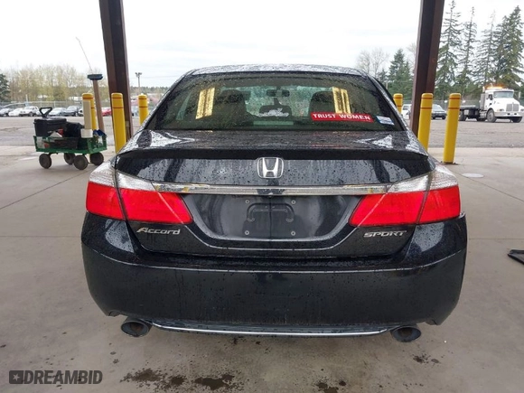 2014 Honda Accord Sedan Sport with VIN 1HGCR2F51EA076833, listed as a IAAI auction lot 41936015 with 153,130 mi miles. Bid and sale history available at carsss.com. Image 16.