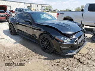 2018 Ford Mustang GT z VIN 1FA6P8CF4J5106417, wystawiony jako Copart lot #53315025 z przebiegiem 61 852 mil mil oraz Szkoda całkowita • Salvage title. Historia ofert i sprzedaży dostępna na DreamBid. Obrazek 4.