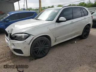 2015 BMW X5 sDrive35i with VIN 5UXKR2C57F0H40656, listed as a Copart auction lot 50812935 with 122,779 mi miles and Clean Title. Bid and sale history available at carsss.com. Image 1.