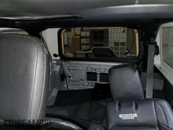 2023 Jeep Wrangler Sport with VIN 1C4HJXDN8PW639488, listed as a Copart auction lot 44931555 with 23,371 mi miles and Salvage Title. Bid and sale history available at DreamBid. Image 10.