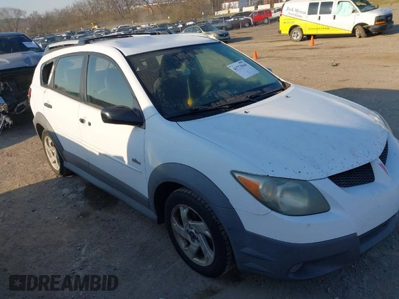 2004 Pontiac Vibe with VIN 5Y2SL62854Z422305, listed as a IAAI auction lot 41773944 with 37,376 mi miles. Bid and sale history available at carsss.com. Image 1.