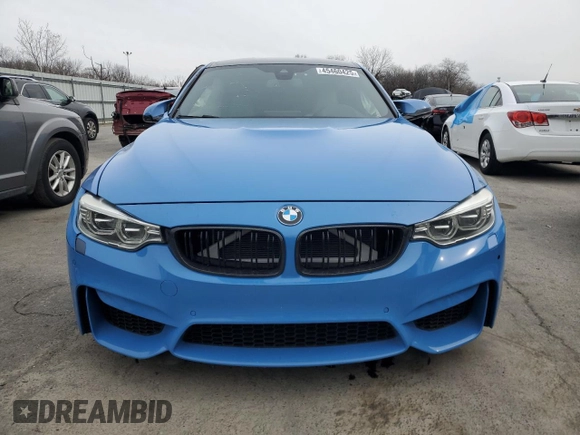 2016 BMW M3 with VIN WBS8M9C59G5D30909, listed as a Copart auction lot 45460425 with Not provided miles and Salvage title. Bid and sale history available at DreamBid. Image 5.