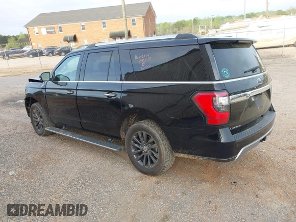 2020 Ford Expedition Max Limited z VIN 1FMJK1KT0LEA03821, wystawiony jako IAAI lot #41965288 z przebiegiem 98 751 mil mil oraz . Historia ofert i sprzedaży dostępna na DreamBid. Obrazek 3.