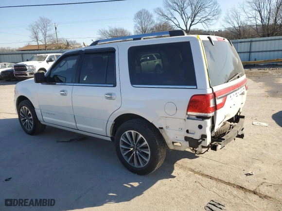 2016 Lincoln Navigator Select with VIN 5LMJJ2HT1GEL03208, listed as a Copart auction lot 88298755 with 129,347 mi miles and Salvage Title. Bid and sale history available at carsss.com. Image 2.