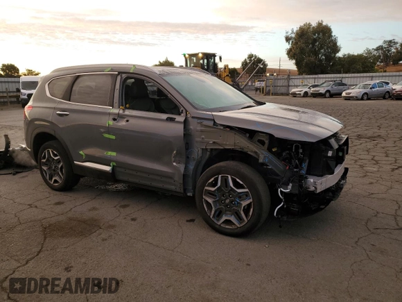 2023 Hyundai Santa Fe Hybrid SEL Premium with VIN 5NMS3DA19PH022121, listed as a Copart auction lot 78916994 with 20,980 mi miles and Salvage Title. Bid and sale history available at carsss.com. Image 4.