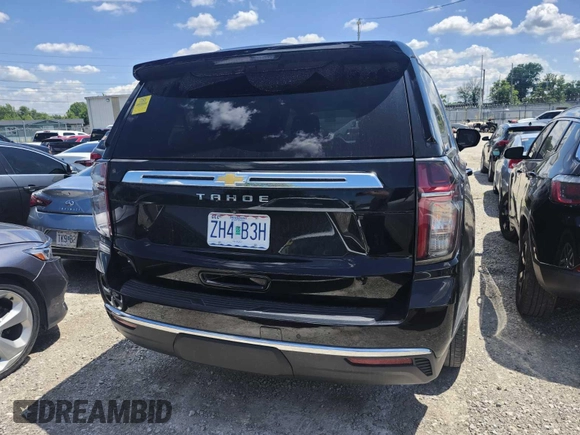 2023 Chevrolet Tahoe LS with VIN 1GNSKMKD8PR221675, listed as a IAAI auction lot 42796201 with 52,002 mi miles and . Bid and sale history available at DreamBid. Image 14.