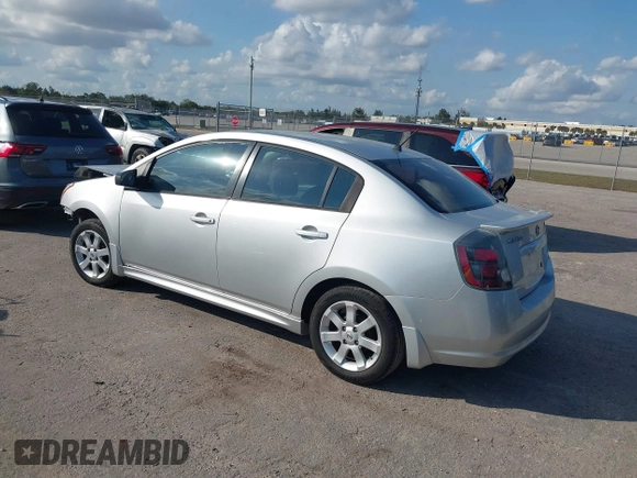 2010 Nissan Sentra SR with VIN 3N1AB6AP8AL727018, listed as a IAAI auction lot 41508459 with 75,989 mi miles and . Bid and sale history available at DreamBid. Image 3.