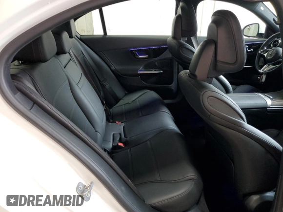 2024 Mercedes-Benz C 300 with VIN W1KAF4GB8RR186869, listed as a Copart auction lot 60545895 with 24,943 mi miles and Clean title. Bid and sale history available at DreamBid. Image 10.