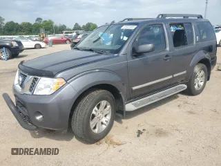 2012 Nissan Pathfinder S z VIN 5N1AR1NNXCC619272, wystawiony jako Copart lot #55941985 z przebiegiem 165 304 mil mil oraz Szkoda całkowita • Salvage title. Historia ofert i sprzedaży dostępna na DreamBid. Obrazek 1.