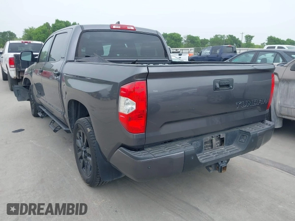 2021 Toyota Tundra Limited with VIN 5TFHY5F19MX012914, listed as a IAAI auction lot 41916076 with 109,165 mi miles and . Bid and sale history available at DreamBid. Image 3.