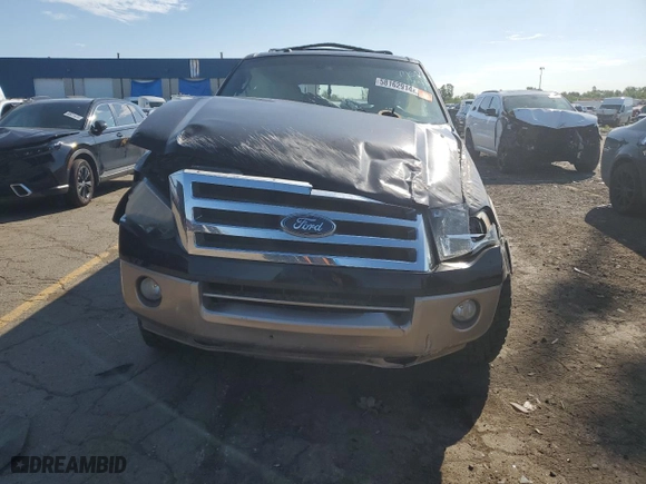 2013 Ford Expedition EL XLT with VIN 1FMJK1H56DEF30434, listed as a Copart auction lot 58162914 with 0 mi miles and Salvage Title. Bid and sale history available at carsss.com. Image 5.