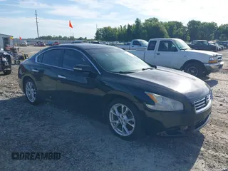 2014 Nissan Maxima S with VIN 1N4AA5AP0EC461818, listed as a IAAI auction lot 42327389 with 175,973 mi miles and . Bid and sale history available at DreamBid. Image 1.