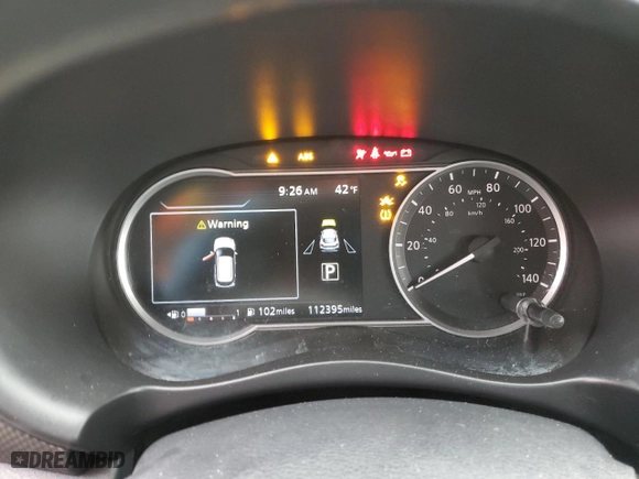 2019 Nissan Kicks S with VIN 3N1CP5CU1KL551390, listed as a Copart auction lot 49888045 with 112,395 mi miles and Salvage Title. Bid and sale history available at carsss.com. Image 9.