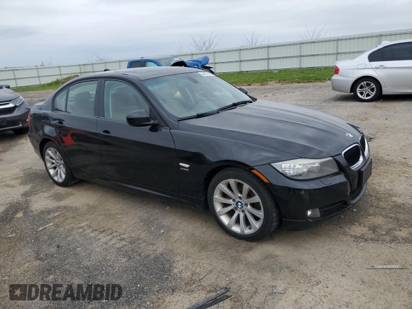 2011 BMW 3 Series 328i xDrive with VIN WBAPK5G59BNN27917, listed as a Copart auction lot 54679245 with 126,397 mi miles and Non Repairable. Bid and sale history available at DreamBid. Image 4.