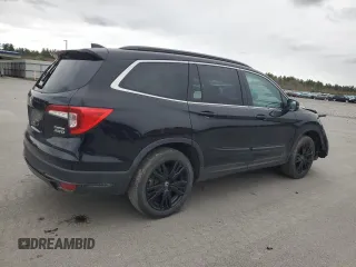2022 Honda Pilot Special Edition with VIN 5FNYF6H22NB001928, listed as a Copart auction lot 55189035 with 37,354 mi miles and Salvage title. Bid and sale history available at DreamBid. Image 3.