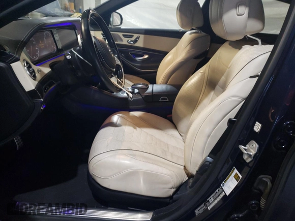 2015 Mercedes-Benz S 550 with VIN WDDUG8FB0FA110107, listed as a Copart auction lot 44601705 with 102,800 mi miles and Clean Title. Bid and sale history available at DreamBid. Image 7.