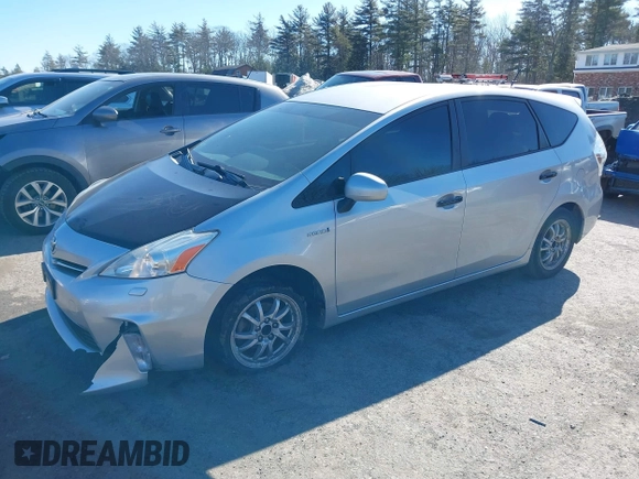 2012 Toyota Prius Two with VIN JTDZN3EU2C3185936, listed as a IAAI auction lot 41744205 with 151,093 mi miles and . Bid and sale history available at DreamBid. Image 2.
