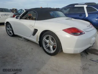 2009 Porsche Boxster with VIN WP0CA29849S710180, listed as a Copart auction lot 76327284 with 0 mi miles and Non Repairable. Bid and sale history available at carsss.com. Image 2.