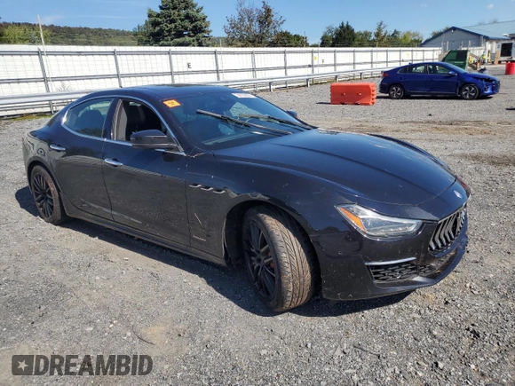 2018 Maserati Ghibli S Q4 GranLusso with VIN ZAM57YTL6J1278589, listed as a Copart auction lot 74732274 with 84,979 mi miles and Salvage Title. Bid and sale history available at carsss.com. Image 4.