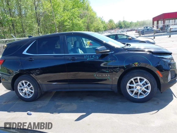 2023 Chevrolet Equinox LT with VIN 3GNAXUEG7PL213044, listed as a IAAI auction lot 41984609 with 44,141 mi miles and . Bid and sale history available at DreamBid. Image 13.
