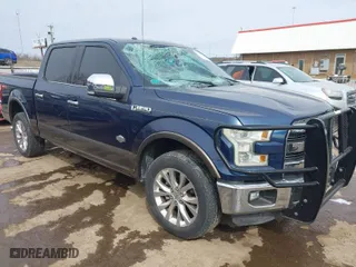 2015 Ford F-150 XLT with VIN 1FTEW1EF2FFB32741, listed as a IAAI auction lot 41688797 with 123,062 mi miles. Bid and sale history available at carsss.com. Image 1.