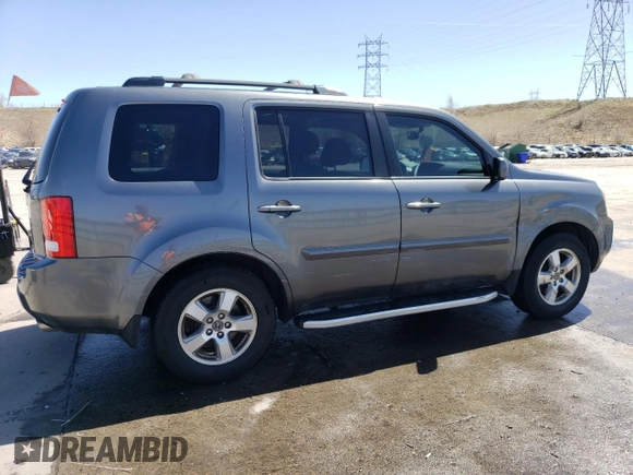 2011 Honda Pilot EX-L with VIN 5FNYF4H68BB069234, listed as a Copart auction lot 51973435 with 150,878 mi miles and Salvage Title. Bid and sale history available at carsss.com. Image 3.