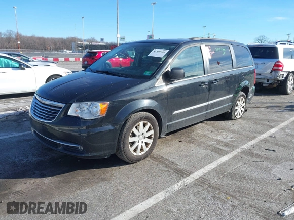 2016 Chrysler Town & Country Touring with VIN 2C4RC1BG7GR231704, listed as a IAAI auction lot 41306140 with 165,890 mi miles. Bid and sale history available at carsss.com. Image 17.