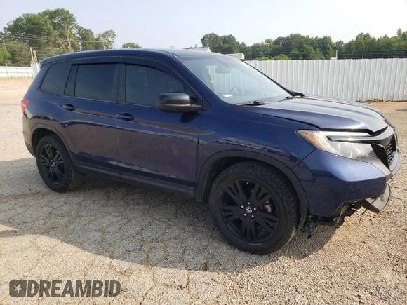2019 Honda Passport Sport z VIN 5FNYF8H29KB023657, wystawiony jako Copart lot #60365465 z przebiegiem 269 360 mil mil oraz Szkoda całkowita • Salvage title. Historia ofert i sprzedaży dostępna na DreamBid. Obrazek 4.