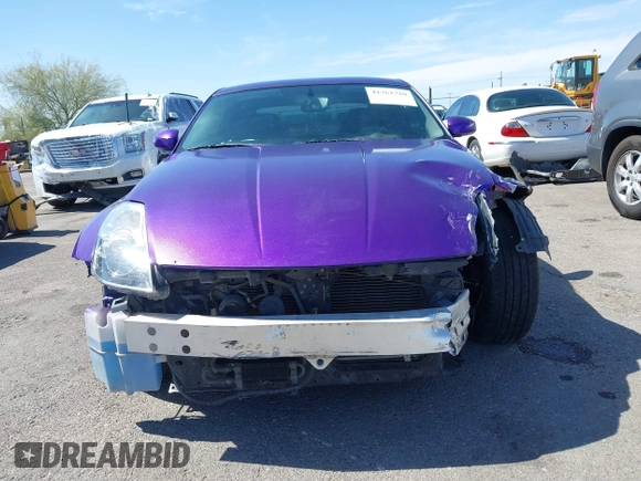 2006 Nissan 350Z Grand Touring with VIN JN1AZ34DX6M306717, listed as a IAAI auction lot 41762710 with 116,677 mi miles and . Bid and sale history available at DreamBid. Image 13.