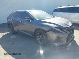 2020 Lexus RX 450h F Sport Performance with VIN 2T2YGMDA4LC055002, listed as a IAAI auction lot 41974333 with 64,998 mi miles and . Bid and sale history available at DreamBid. Image 1.