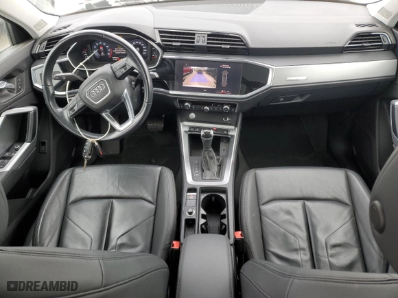 2020 Audi Q3 S line Premium Plus with VIN WA1EECF34L1061550, listed as a Copart auction lot 46917255 with 72,600 mi miles and Clean Title. Bid and sale history available at carsss.com. Image 8.