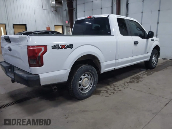 2017 Ford F-150 XL with VIN 1FTFX1EG1HKD34264, listed as a IAAI auction lot 41868204 with 152,290 mi miles. Bid and sale history available at carsss.com. Image 4.