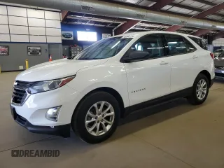 2018 Chevrolet Equinox LS with VIN 2GNAXHEV7J6225714, listed as a Copart auction lot 55094725 with 130,352 mi miles and Clean Title. Bid and sale history available at DreamBid. Image 1.