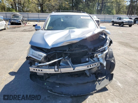 2017 Acura MDX Technology with VIN 5FRYD4H59HB021228, listed as a Copart auction lot 49586175 with 130,688 mi miles and Salvage Title. Bid and sale history available at DreamBid. Image 5.